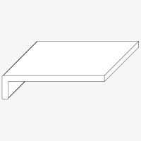 Stöckel Winkel-Profil geschäumt weiß 150x35mm