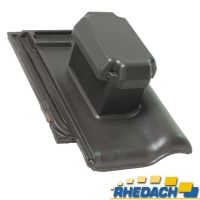 WE-TOKU Sanilüfter altschwarz F10Ü DN125