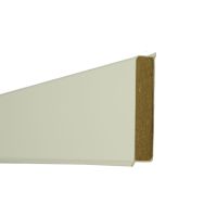 Dölken-Sockelleiste Cubu flex weiß 60mm 2,5m