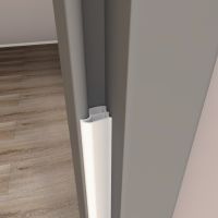 Elastik-Hohlkammer-Dichtung weiß 5,2m